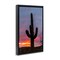 Stupell Industries Arizona Cactus at Sunset Floating Frame, design by Jeff Poe Photography